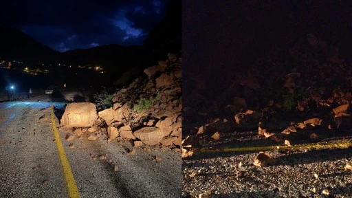 Marmaris&rsquo;te Fırtına ve Yağış Yolu Kapattı