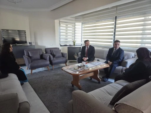 Marmaris&rsquo;te gazi ailesine taziye ziyareti
