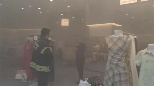 Marmaris'te Giyim Mağazasında Yangın &Ccedil;ıktı