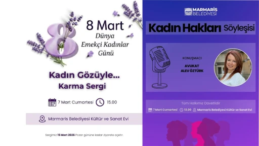 Marmaris&rsquo;te 8 Mart Programı
