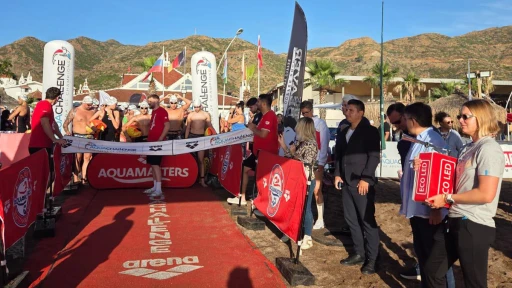 Marmaris’te kulaç kulaça büyük heyecan