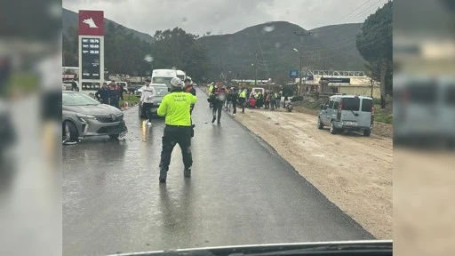 Marmaris'te Motosiklet Kazası: 1 Yaralı