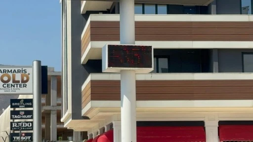 Marmaris'te Sıcaklık 35 Dereceyi Aştı