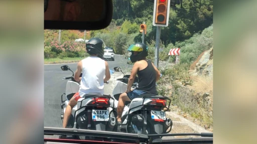 Marmaris'te Tehlikeli Motosiklet Kullanımına Ceza