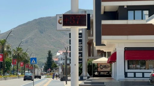 Marmaris’te Termometreler 37 dereceyi gördü