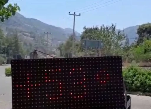 MARMARİS’TE TERMOMETRELER GÜNEŞTE 53 DERECEYİ GÖRDÜ
