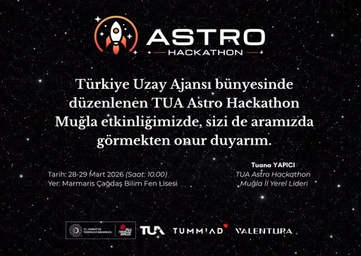 Marmaris&rsquo;te TUA astro hackathon heyecanına geri sayım başladı