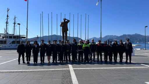 Marmaris’te Türk Polis Teşkilatının 180. kuruluş yıl dönümü kutlandı