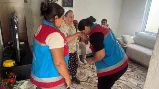 Marmaris'te Yaşlılar Günü'nde Anlamlı Ziyaret