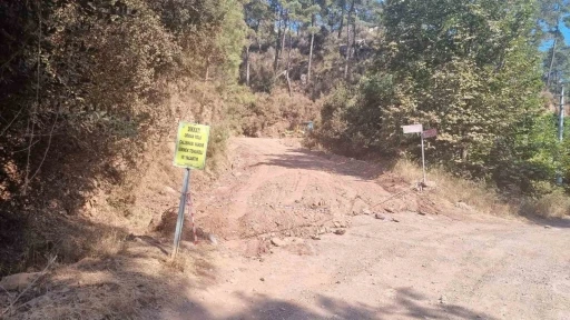 Marmaris Turgut Şelalesi Yolu Bakıma Alındı