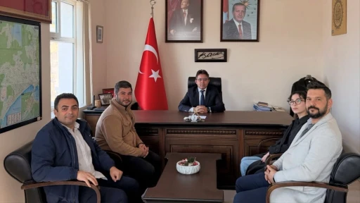 Marmaris Yat personelleri derneği&rsquo;nden Kaymakam Kaya&rsquo;ya ziyaret