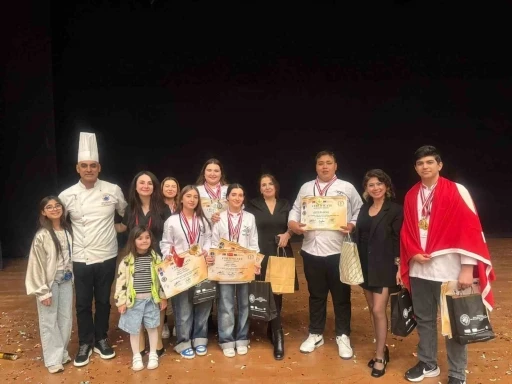 Marmarisli &ouml;ğrenciler uluslararası gastronomi yarışmasında madalyaları topladı
