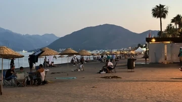 MARMARİS’TE GÜNEŞE KARŞI SAVAŞ