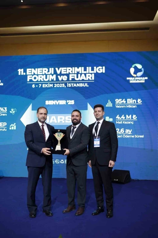 Marsa’nın &quot;Tesis İçinde Buhar Verimliliği&quot; projesine ödül
