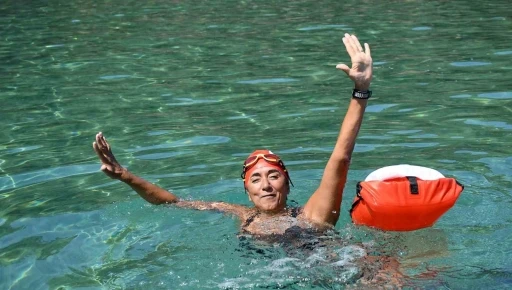 Master yüzücüler 38,5 kilometre kulaç atacak
