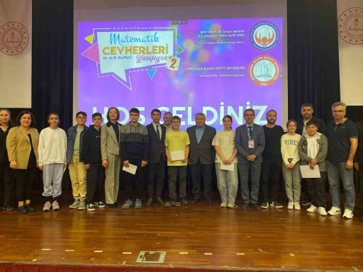 Matematik cevherleri Zonguldak’ta yarıştı
