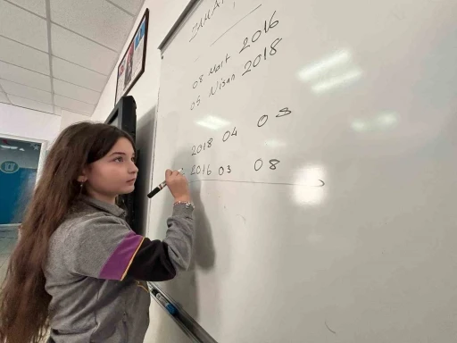 Matematikte d&uuml;nya birincisi olan Trabzonlu Lina&rsquo;nın hayali Nobel &ouml;d&uuml;l&uuml;
