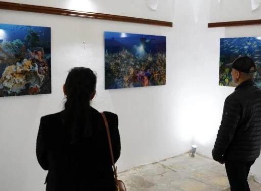 Menteşe'de Akdeniz'in Derinliklerinden Yansıyan Sergi