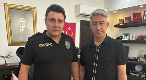 Mehmet Oktay'dan Emniyet Müdürü Seyhan'a Ziyaret