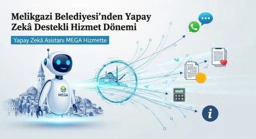 Melikgazi Belediyesi’nden yapay zeka destekli hizmet dönemi