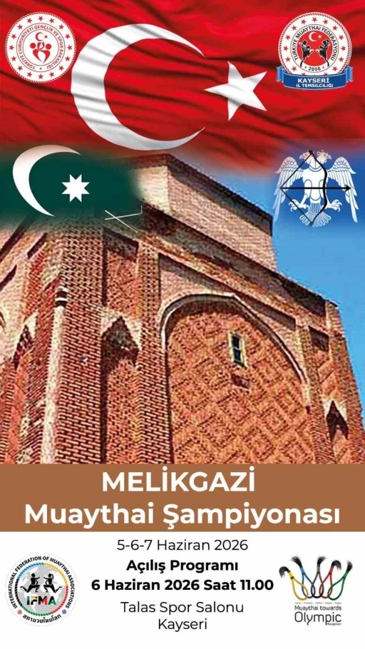 Melikgazi Muaythai Şampiyonası Kayseri&rsquo;de başlıyor
