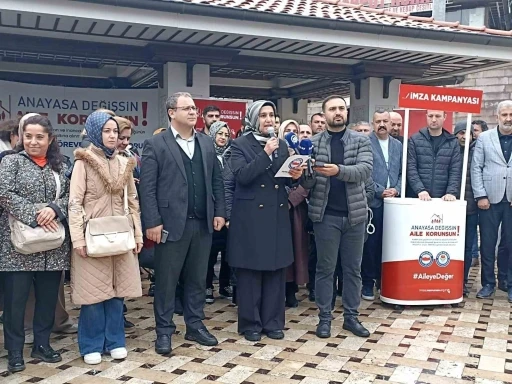 Memur-Sen ‘Anayasa Değişsin, Aile Korunsun’ başlığıyla imza kampanyası başlattı
