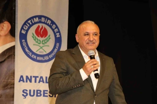 Memur Sen Antalya İl Temsilcisi Miran: &quot;Refah payı istiyoruz&quot;
