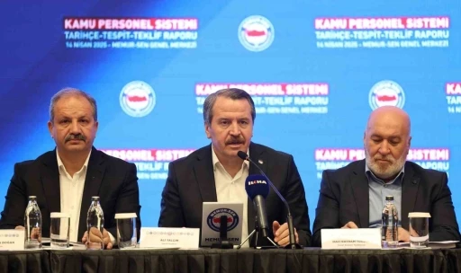 Memur-Sen &quot;Kamu Personel Sistemi Raporu&quot; sonuçlarını kamuoyuyla paylaştı
