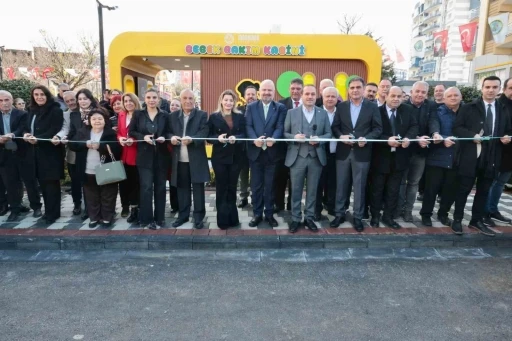 Menemen&rsquo;de bebek bakım kabinleri t&ouml;renle hizmete a&ccedil;ıldı
