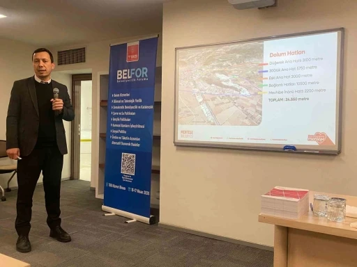 Menteşe Belediyesi&rsquo;nden Ankara&rsquo;da s&uuml;rd&uuml;r&uuml;lebilir su y&ouml;netimi sunumu
