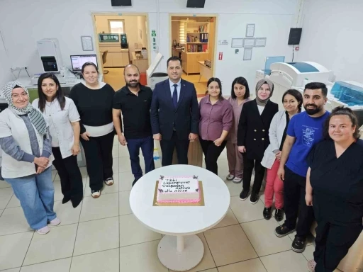 Menteşe Devlet Hastanesi’nde Tıbbi Laboratuvar Çalışanları Haftası kutlandı
