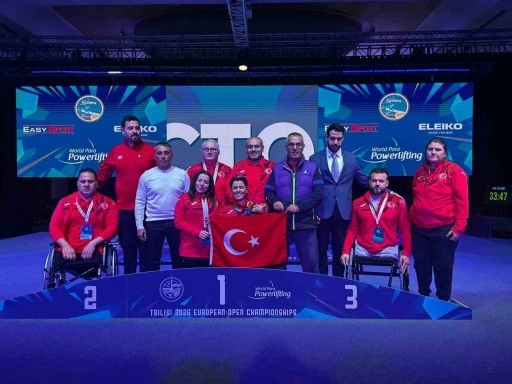 Meram Belediyesporlu Besra Duman, Avrupa şampiyonu oldu
