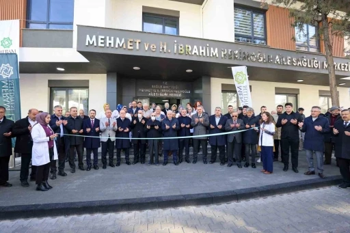 Meram&rsquo;da 21 bin kişiye hizmet verecek sağlık &uuml;ss&uuml; hizmete girdi
