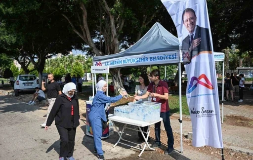 Mersin Büyükşehir Belediyesi YKS heyecanına ortak oldu
