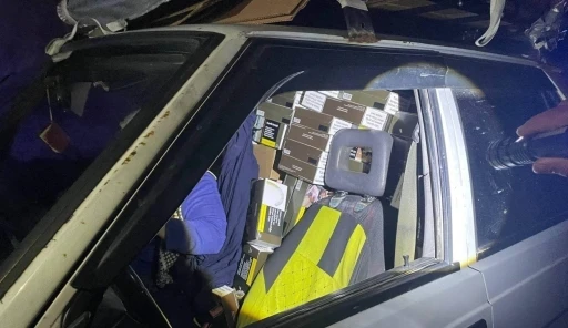 Mersin&rsquo;de 200 bin boş makaron ele ge&ccedil;irildi
