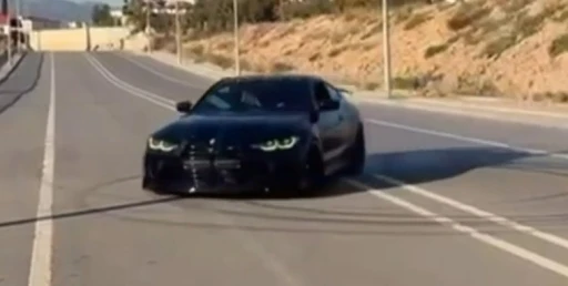 Mersin&rsquo;de drift atan s&uuml;r&uuml;c&uuml;ye 58 bin TL ceza
