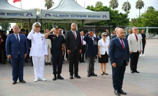 Mersin’de Kıbrıs Barış Harekatı’nın 51. yılı törenle kutlandı
