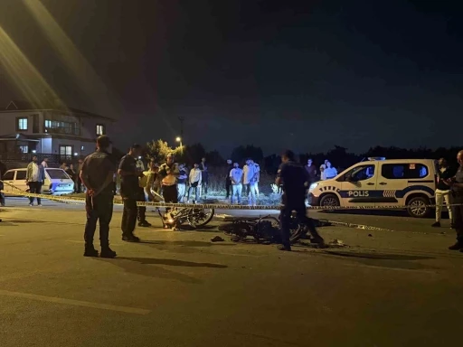 Mersin&rsquo;de motosiklet kazası: 1 &ouml;l&uuml;, 1 yaralı
