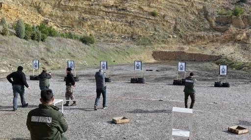 Mersin&rsquo;de orman muhafaza personeline atış eğitimi
