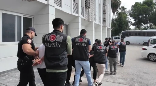 Mersin&rsquo;de su&ccedil; &ouml;rg&uuml;t&uuml;ne y&ouml;nelik operasyonda 16 tutuklama
