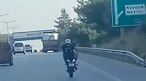 Mersin&rsquo;de tek teker şov pahalıya patladı: 46 bin TL ceza kesildi
