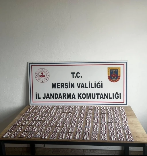 Mersin’de uyuşturucu operasyonu: 3 şüpheli yakalandı, bin 531 hap ele geçirildi
