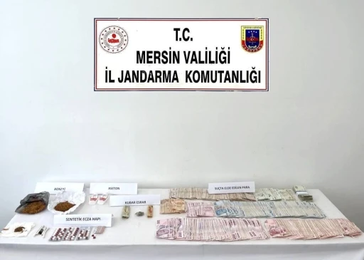 Mersin’de uyuşturucu operasyonu 4 şüpheli yakalandı
