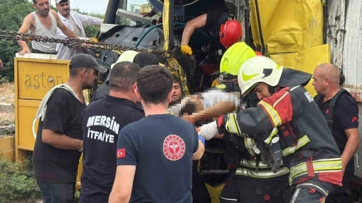 Mersin&rsquo;deki tır kazasında can kaybı 2&rsquo;ye y&uuml;kseldi
