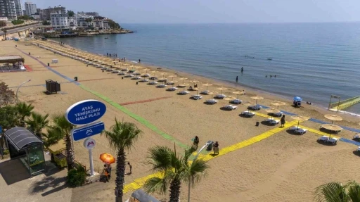 Mersin’in halk plajları yaza hazır
