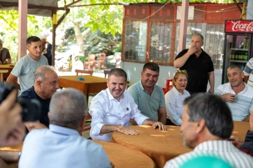 Mezitli&rsquo;de kırsal mahallelere hizmet mesaisi
