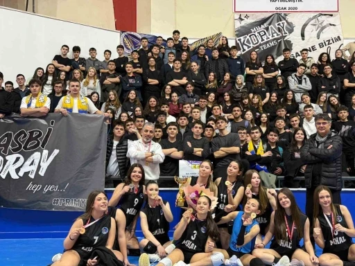 MHAL&rsquo;in altın kızları voleybol &rsquo;da şampiyon
