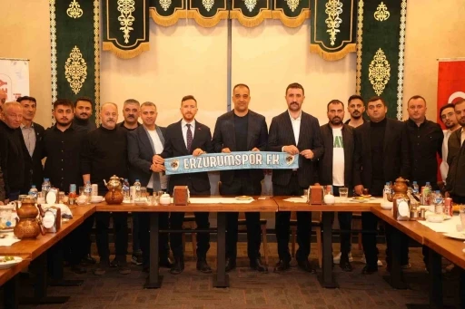 MHP&rsquo;den Erzurumspor y&ouml;netimi ve taraftar gruplarına iftar programı
