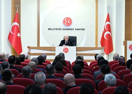 MHP Genel Başkanı Bah&ccedil;eli, MYK ve MDK toplantılarına başkanlık etti
