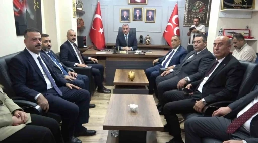 MHP heyeti &quot;Terörsüz Türkiye&quot; toplantıları çerçevesinde Kilis’te
